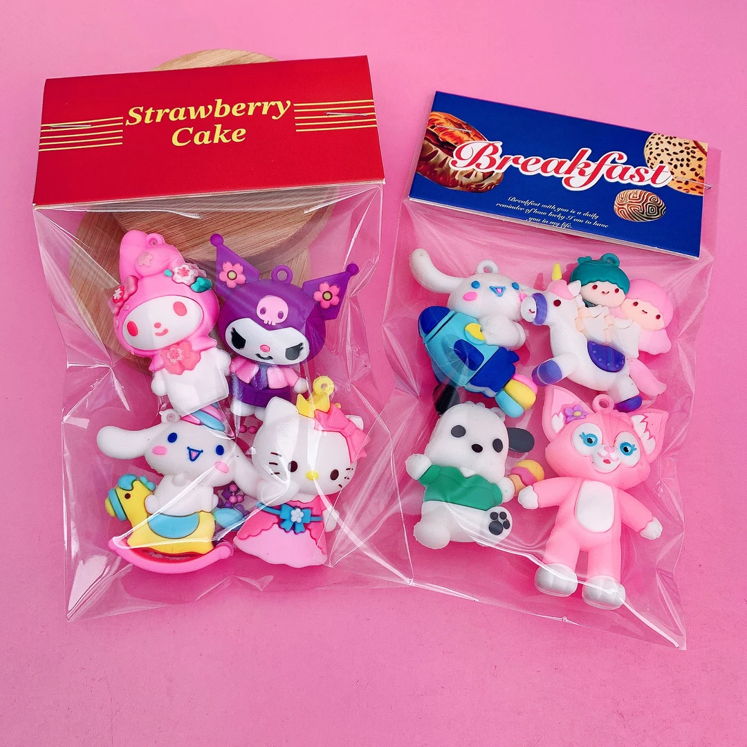 卡通动漫立体可爱PVC软胶公仔仿真玩偶