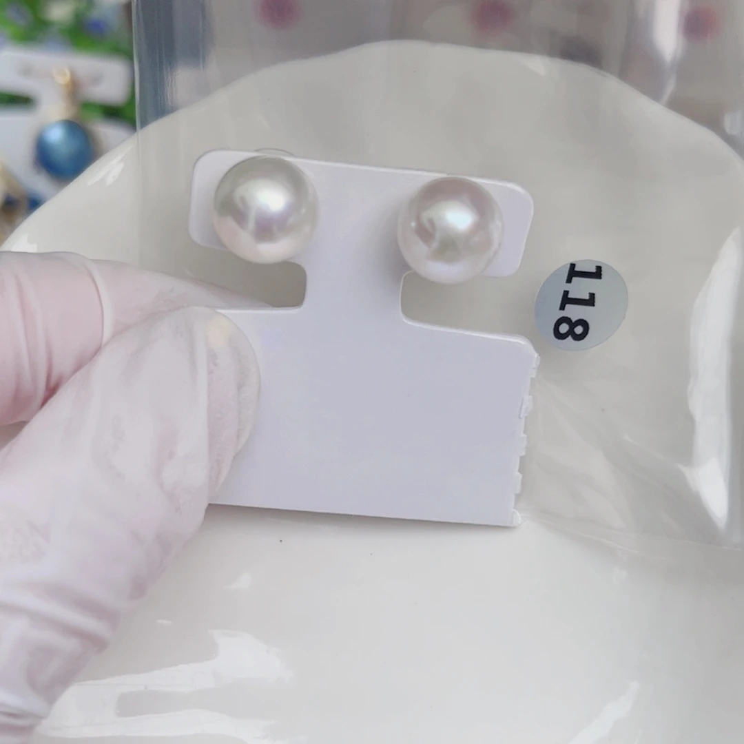 淡水珍珠银S925镶嵌颈饰