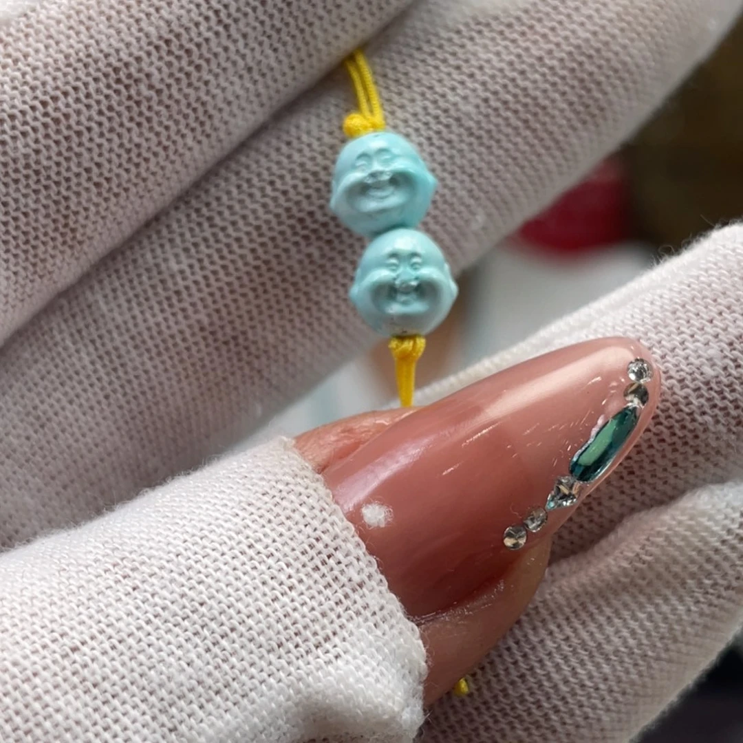 绿松石未镶嵌挂件