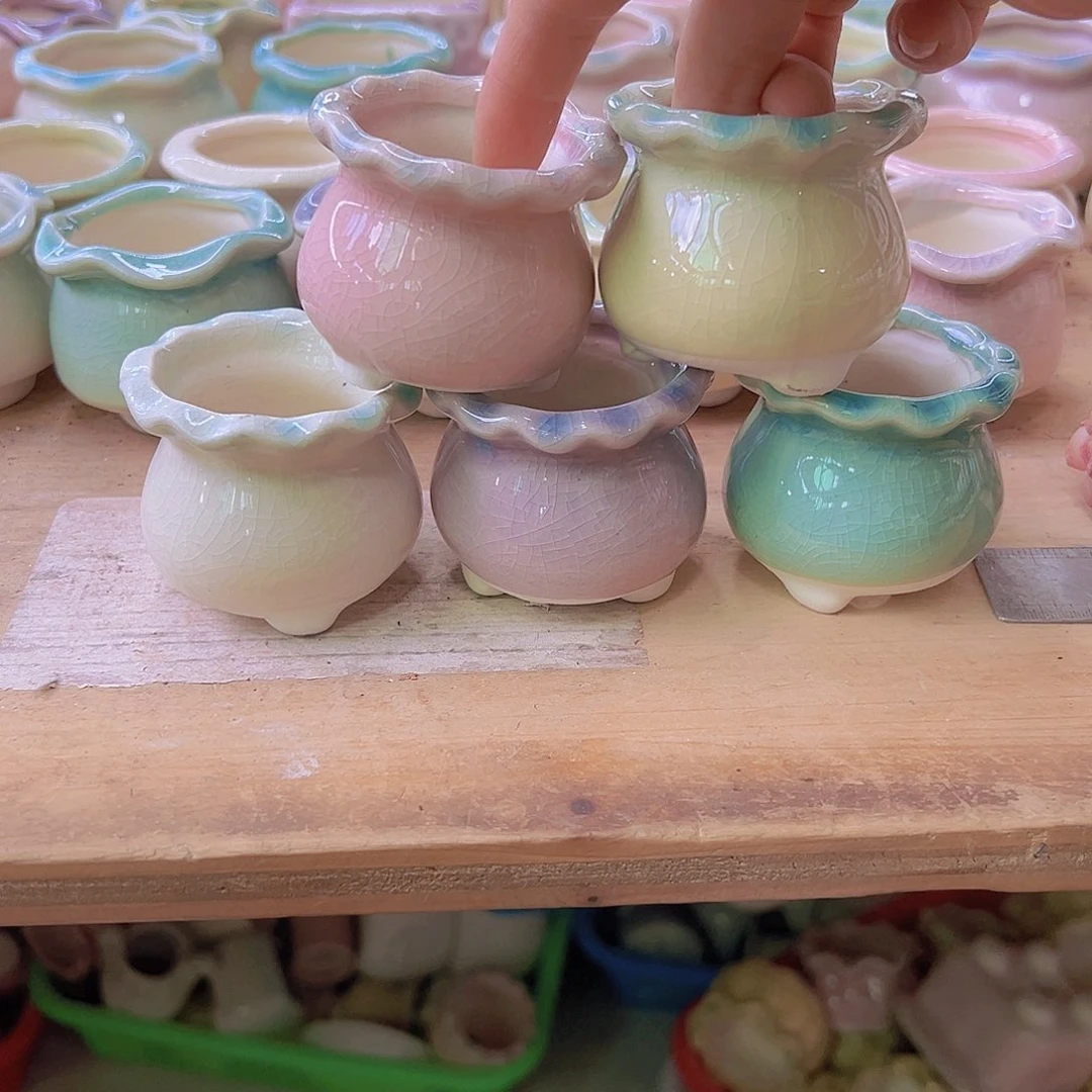 陶瓷花盆单场满12包邮