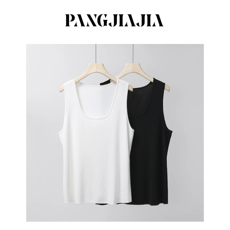 【胖佳佳】现货~工字背心 纯色内搭打底上衣秋季新款百搭H625Z13757