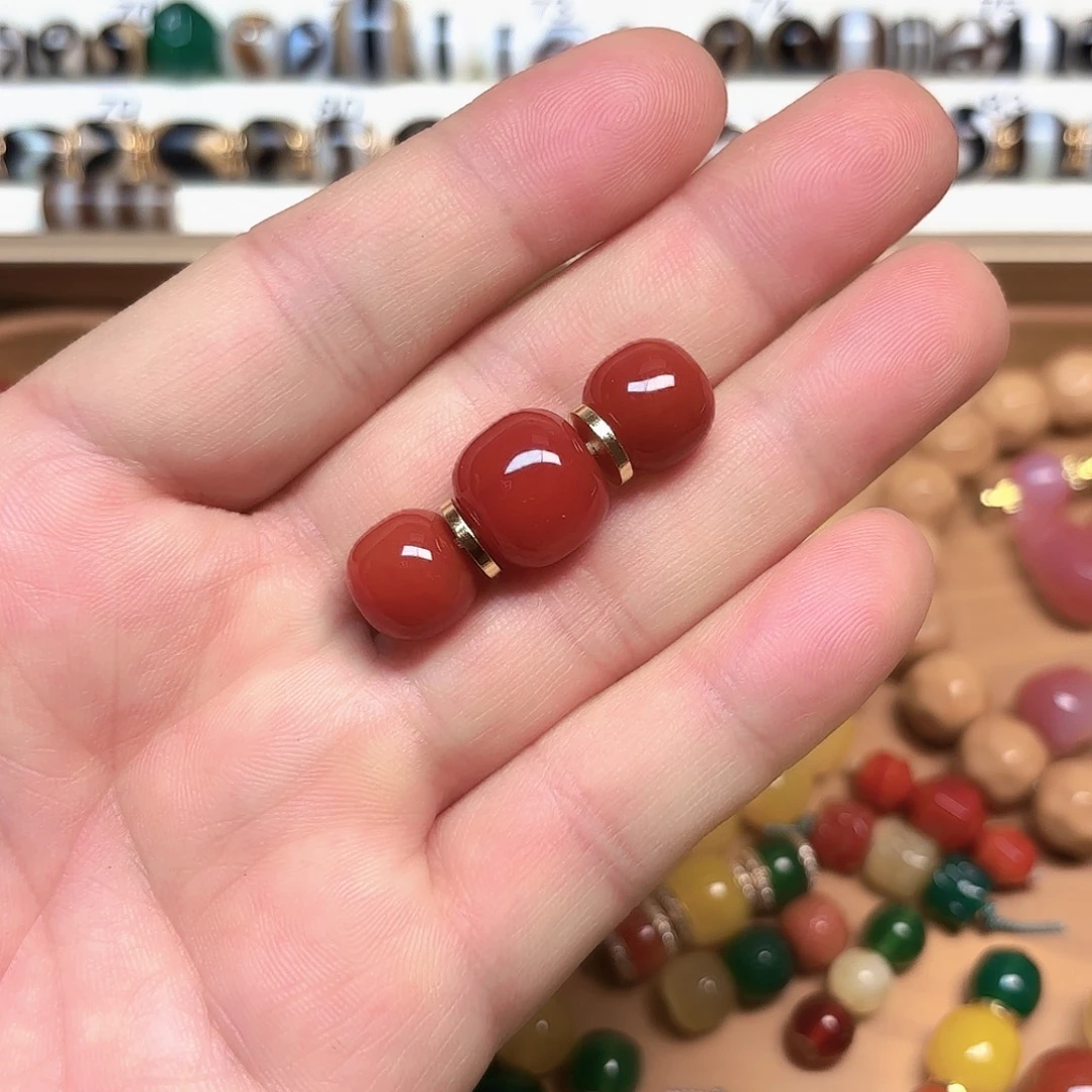 玛瑙/玉髓未镶嵌隔珠