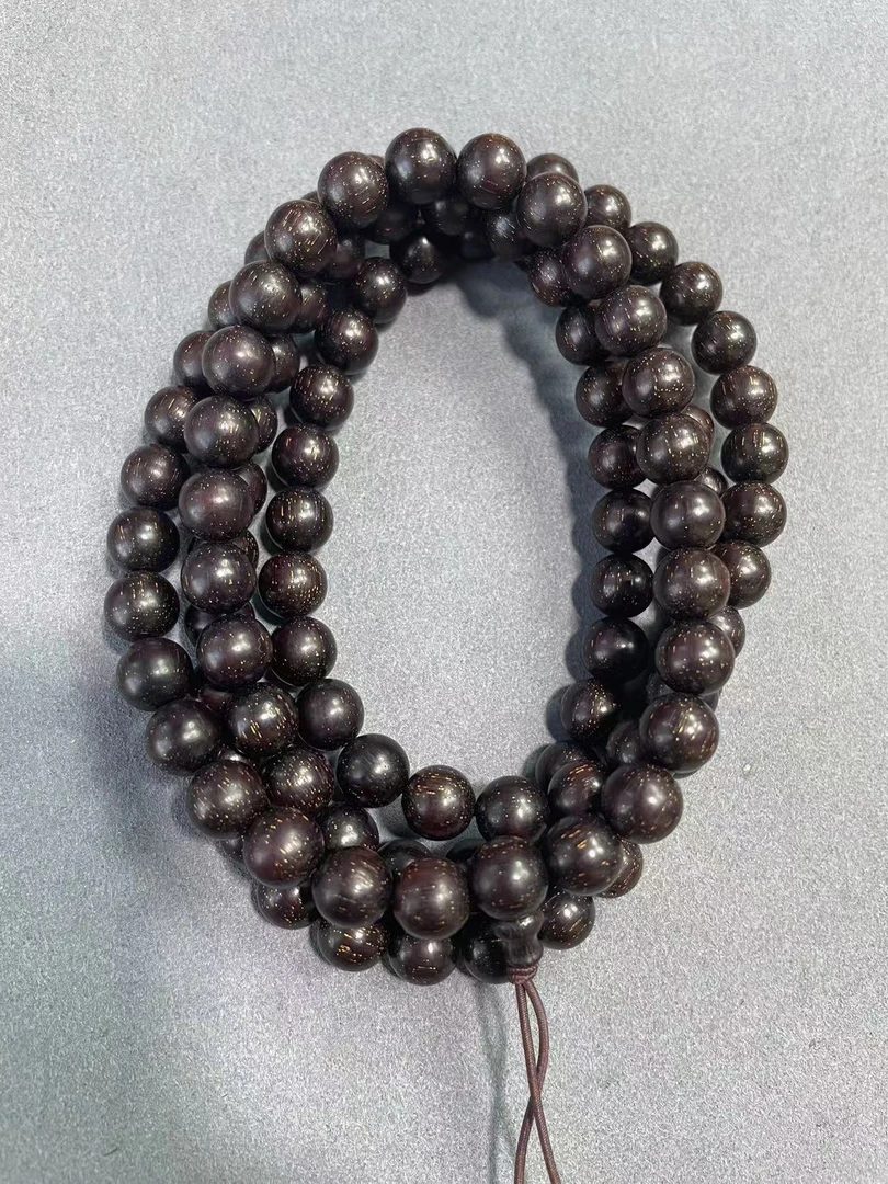 GD 紫檀满天星108颗《多样性发其一》