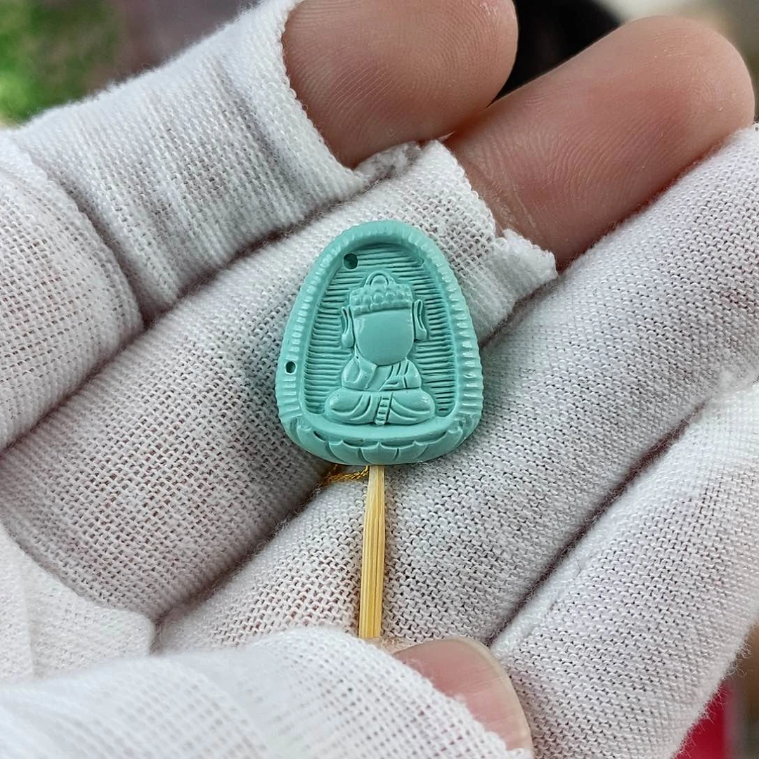 绿松石珠宝奇石未镶嵌