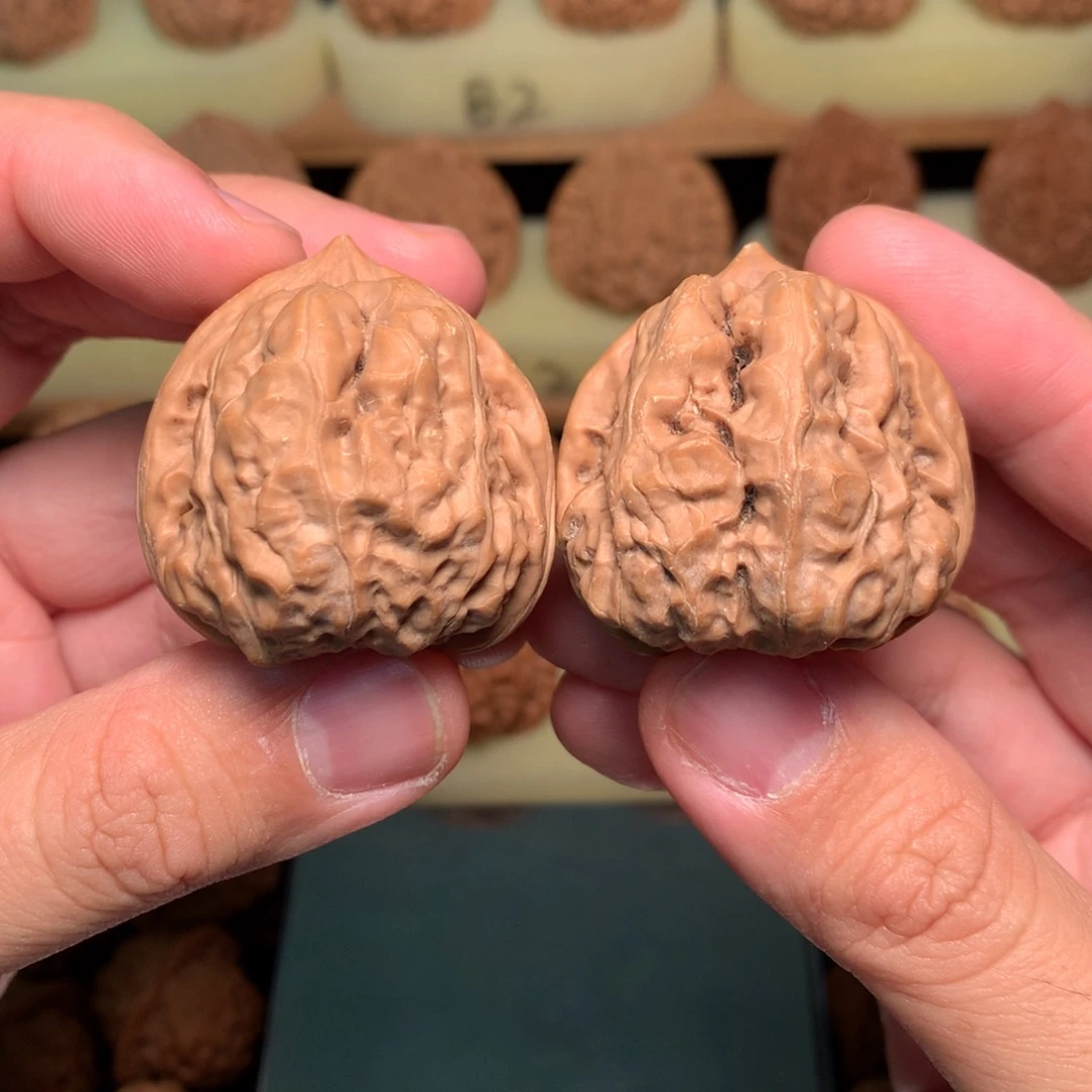 把件文玩核桃38延庆三角蛙全品