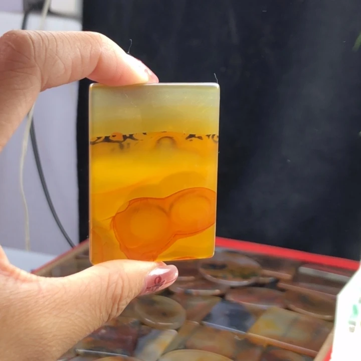 玛瑙/玉髓颈饰未镶嵌140