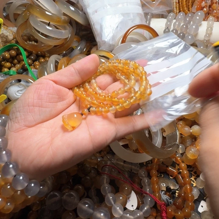 玛瑙/玉髓颈饰未镶嵌微***?0016