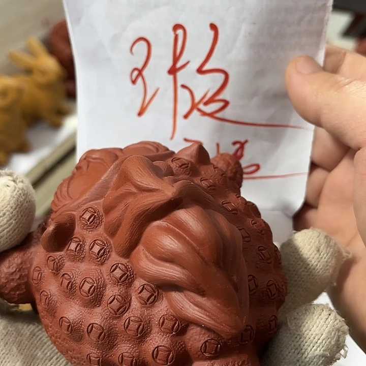 紫砂茶宠_*紫砂金蟾微瑕