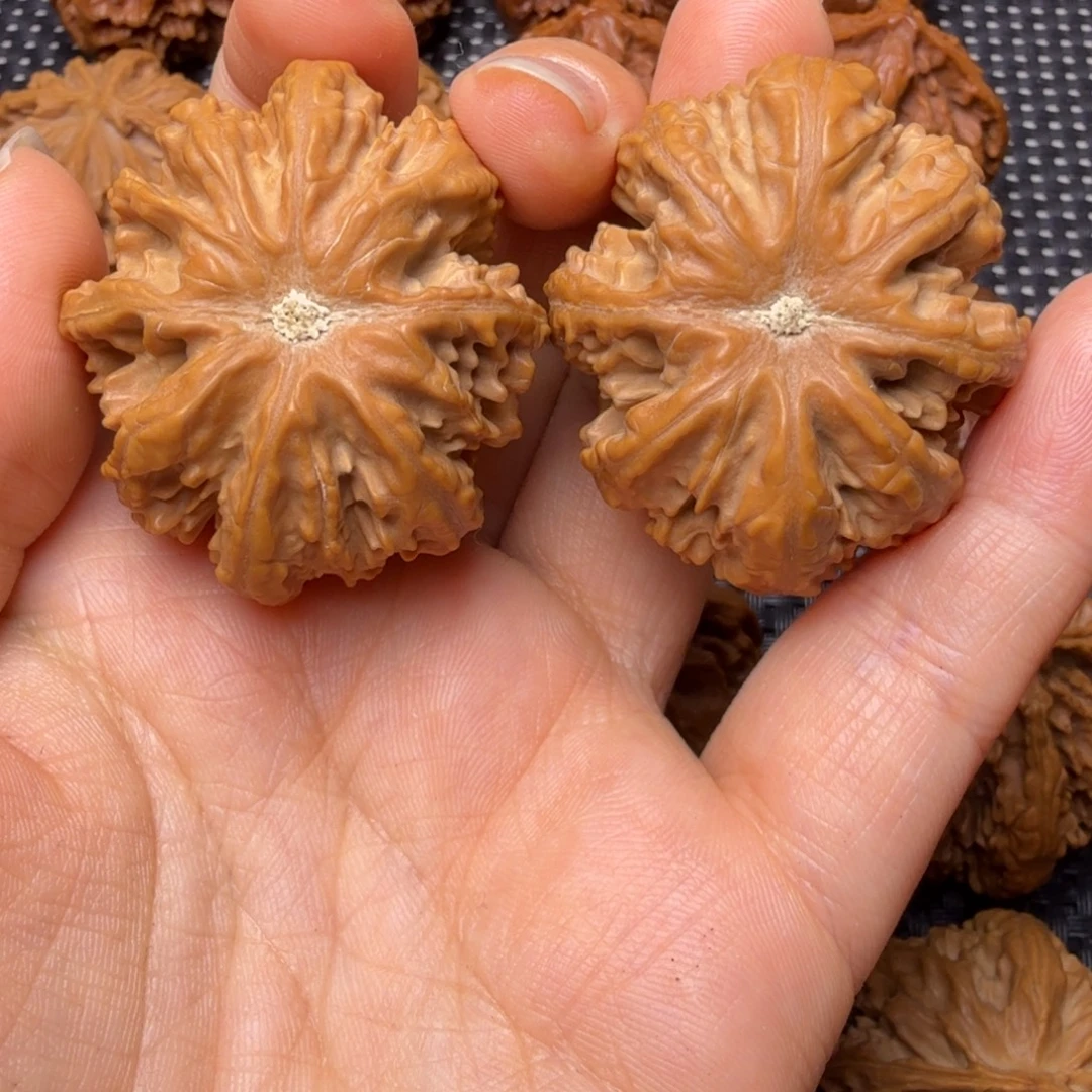 新***产把件文玩核桃金尊元宝12