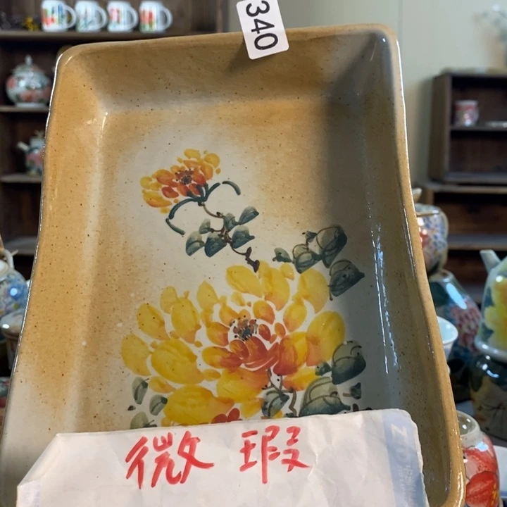 瓷片340 景德镇釉下五彩陶瓷