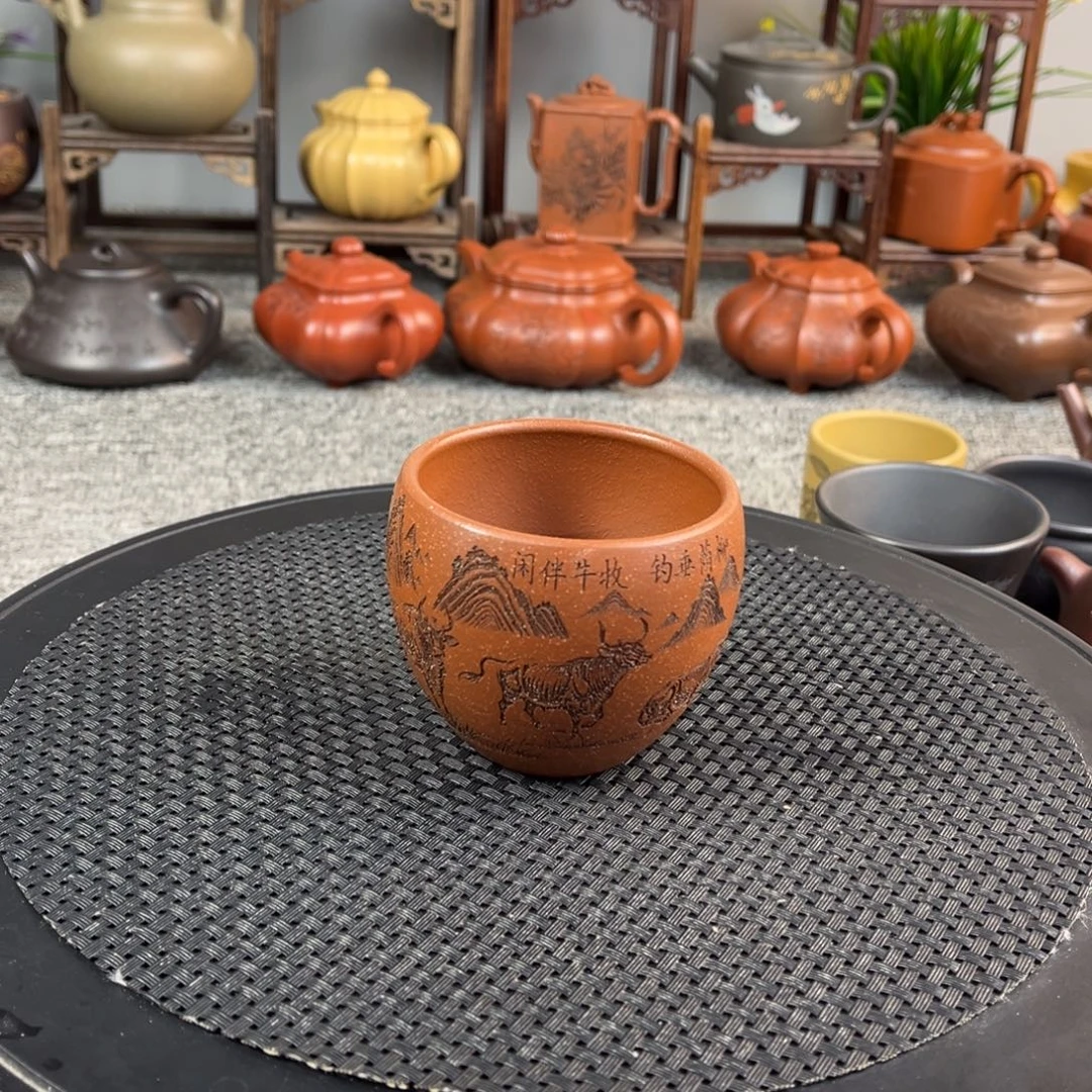 紫砂茶壶宜兴紫砂杯