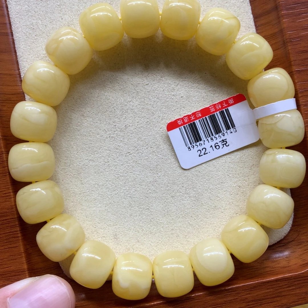 蜜蜡未镶嵌手链蜜蜡