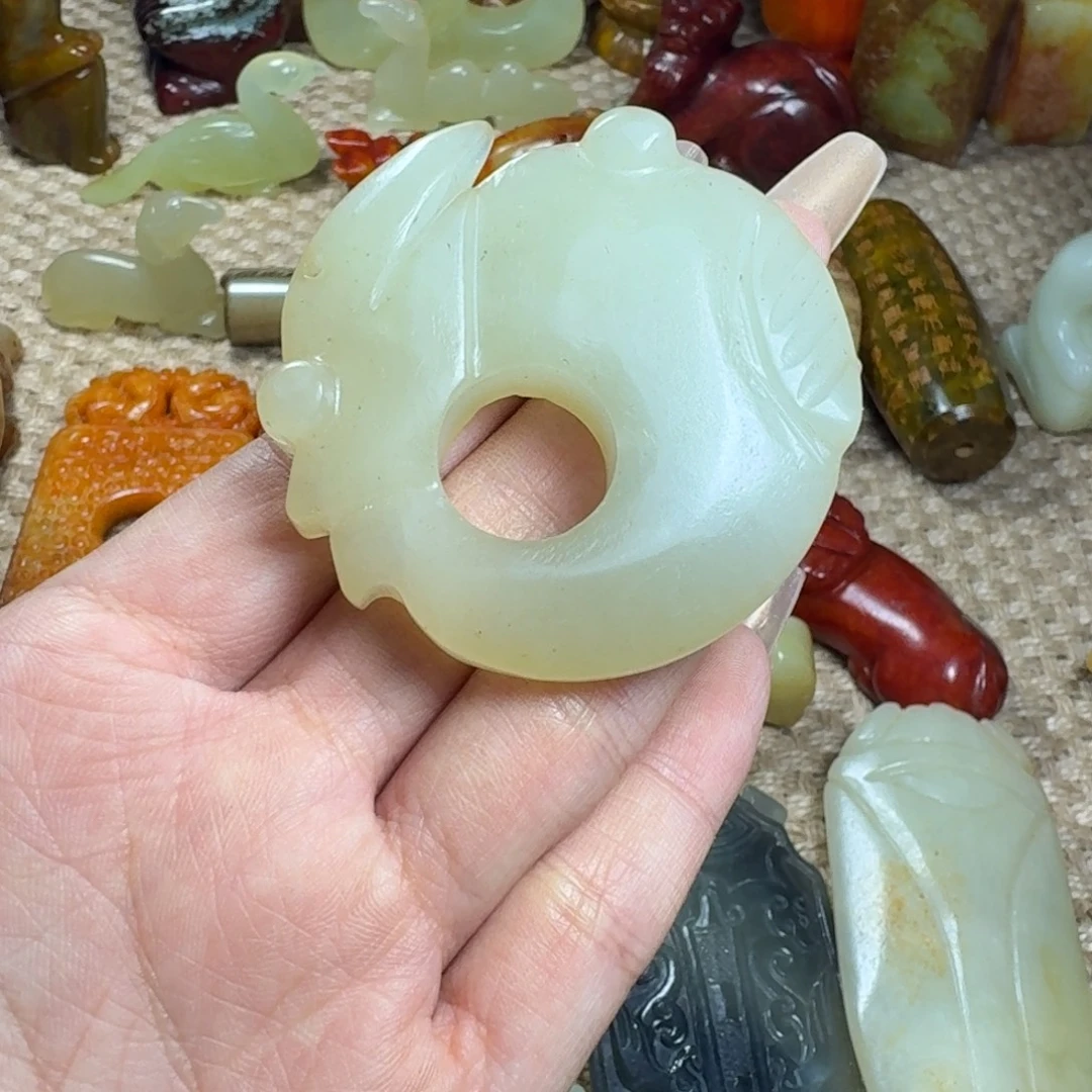 吊坠白玉菩提挂件