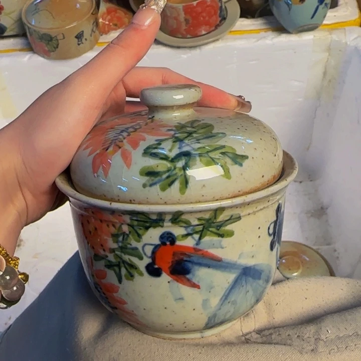 瓷片景德镇陶瓷手工手绘