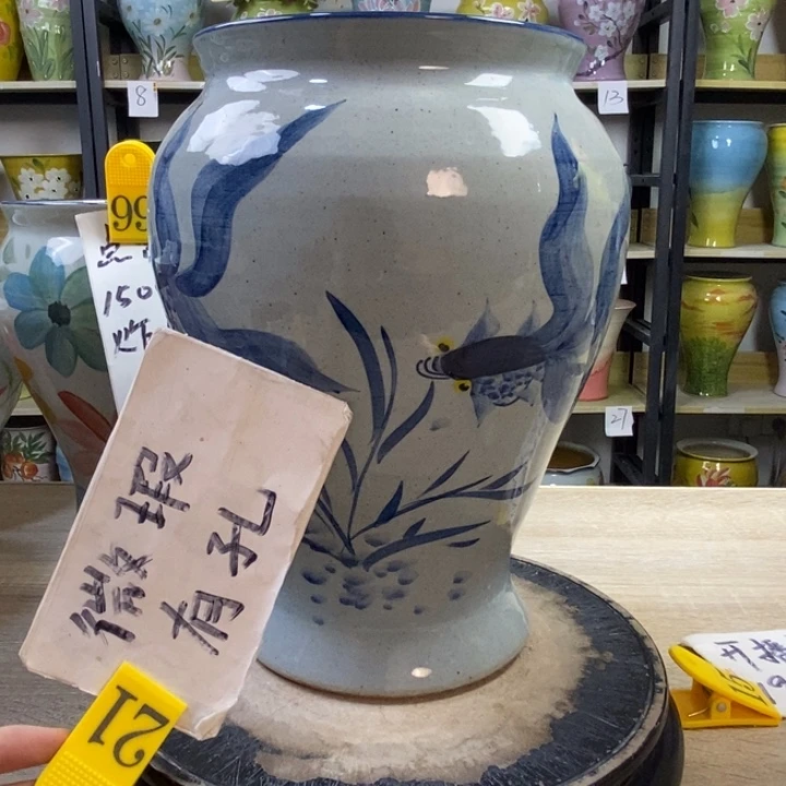 景德镇高温陶瓷花盆