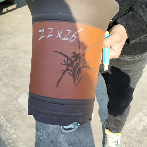 紫砂花盆江苏宜兴紫砂花盆