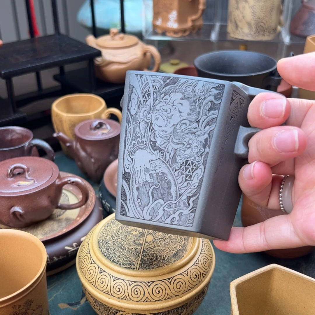 茶杯紫砂紫砂主人杯