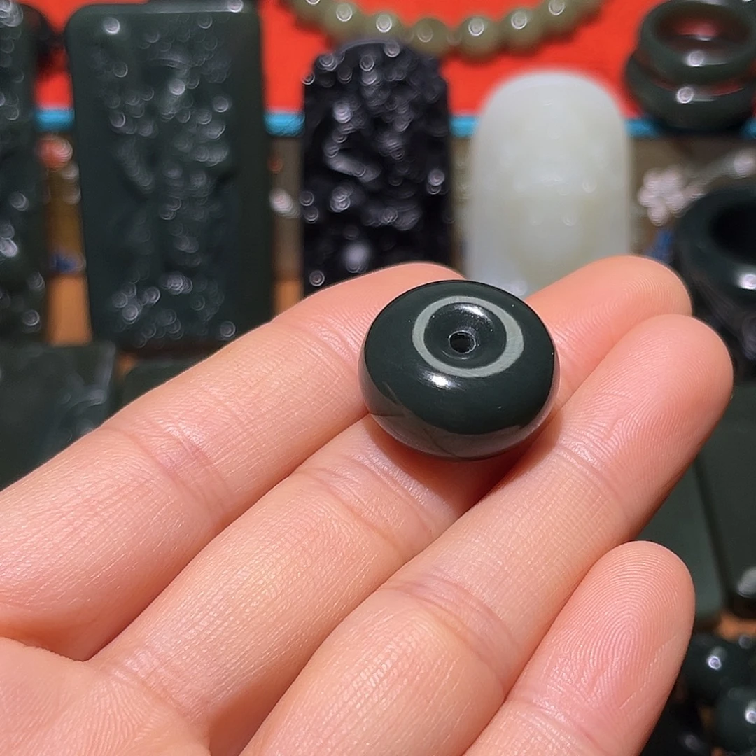 和田玉（青玉）未镶嵌颈饰