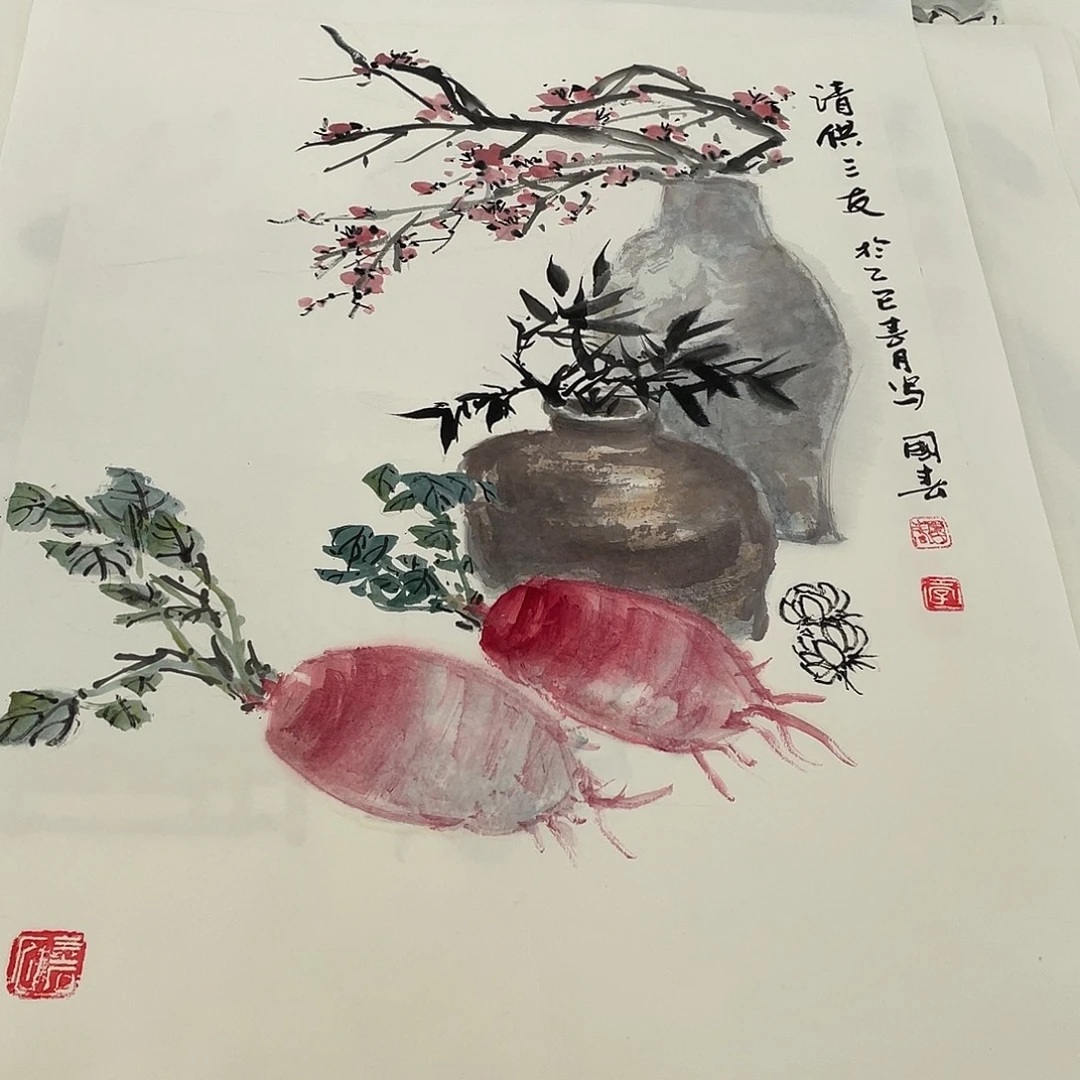 国画李国春国画作品欣赏