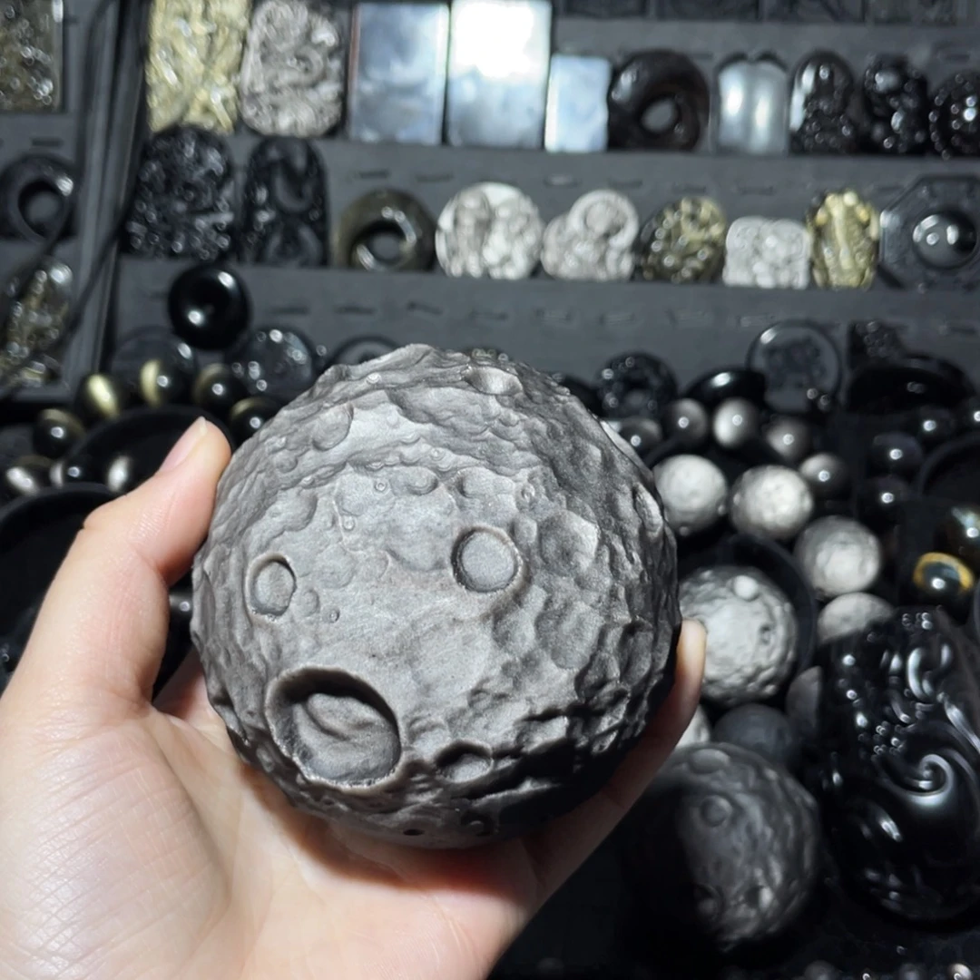 江***✪黑曜岩未镶嵌珠宝奇石