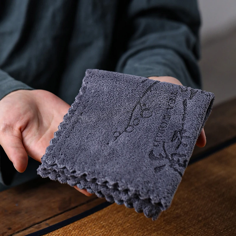 加厚吸水茶巾 茶壶茶具配件家用茶布茶台抹布