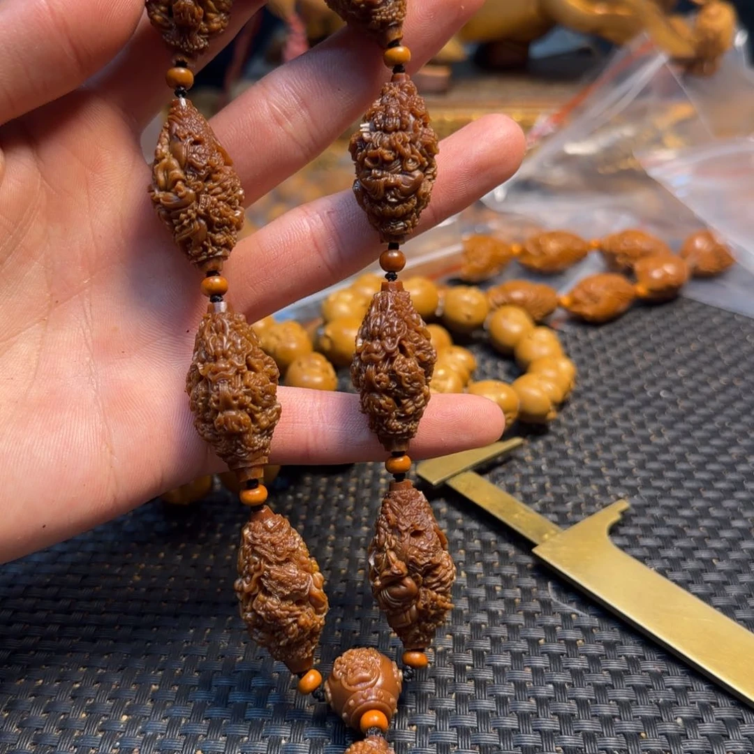 橄榄核手串/手链九龙万佛