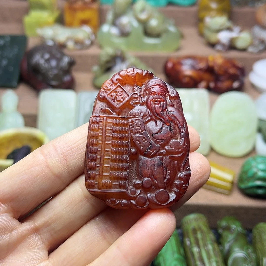 白玉菩提吊坠62。。