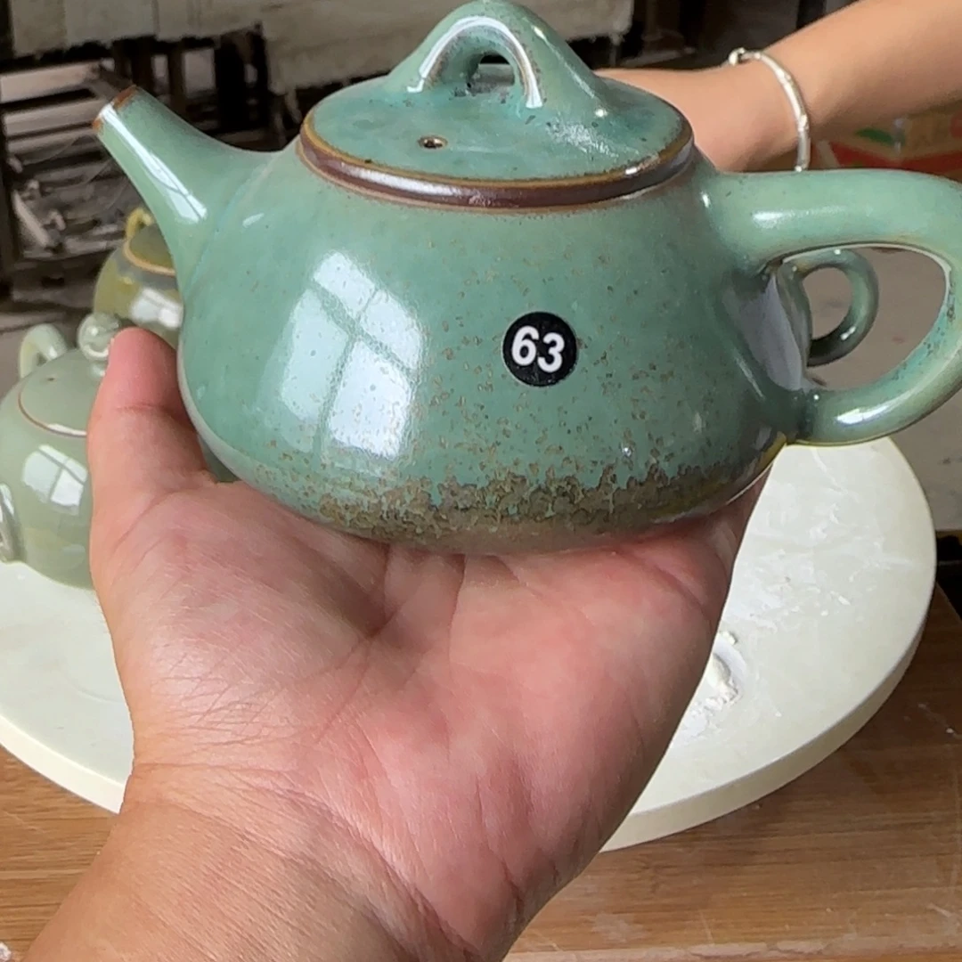 摆件郑家钧窑摆件微