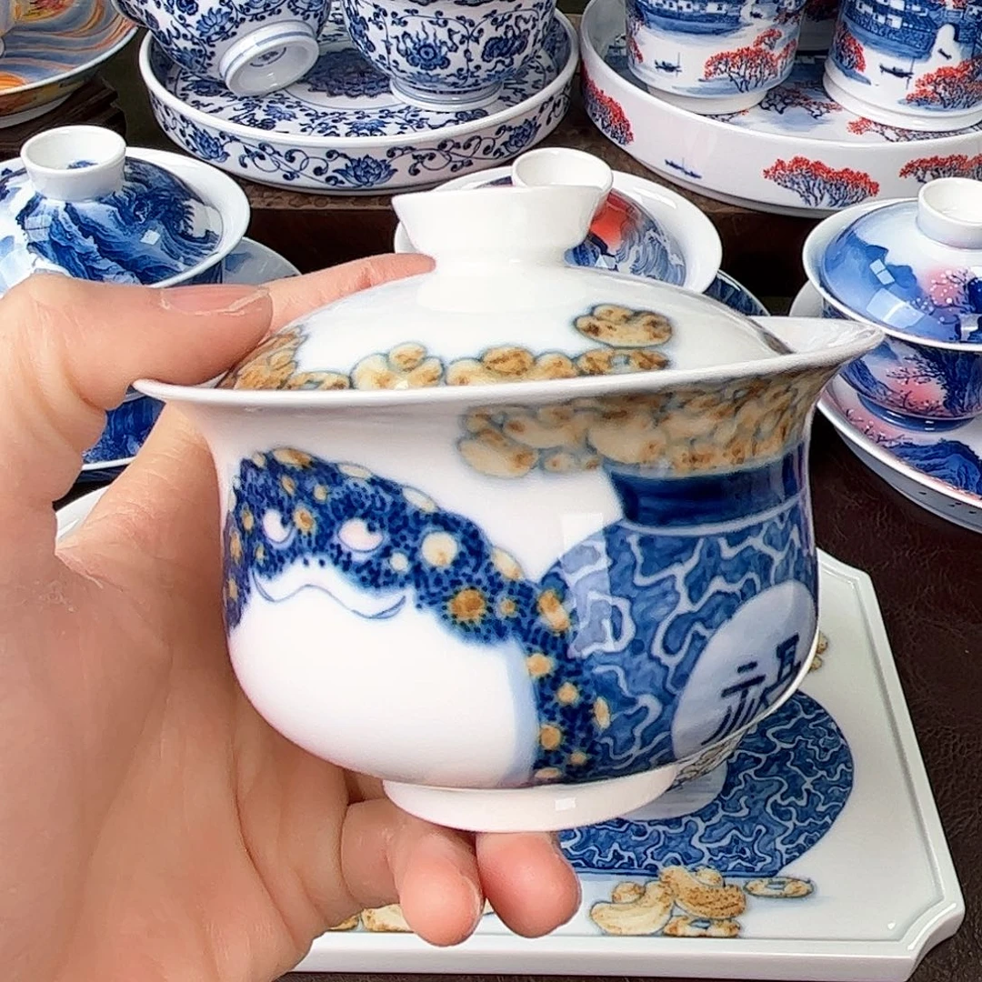 手绘高温瓷器瓷器