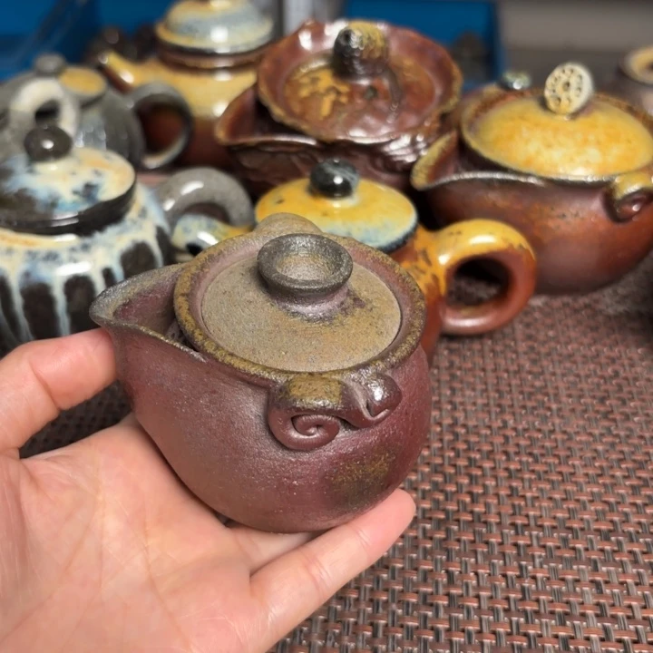 茶杯紫砂古朴养彩