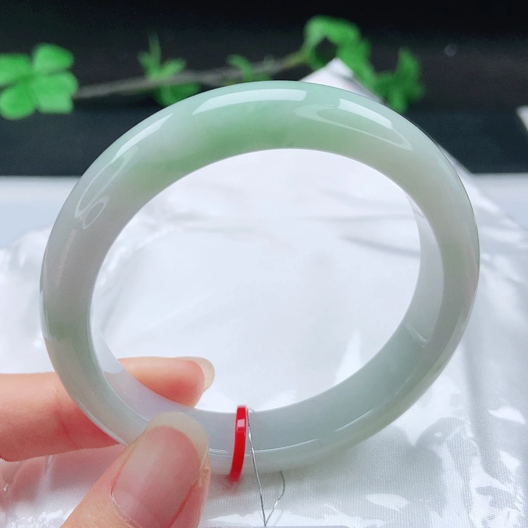未镶嵌手镯翡翠54圈