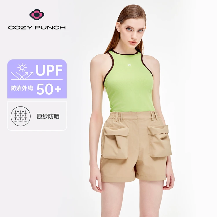 【清爽假日】防晒显瘦运动夏季背心76973002【618】