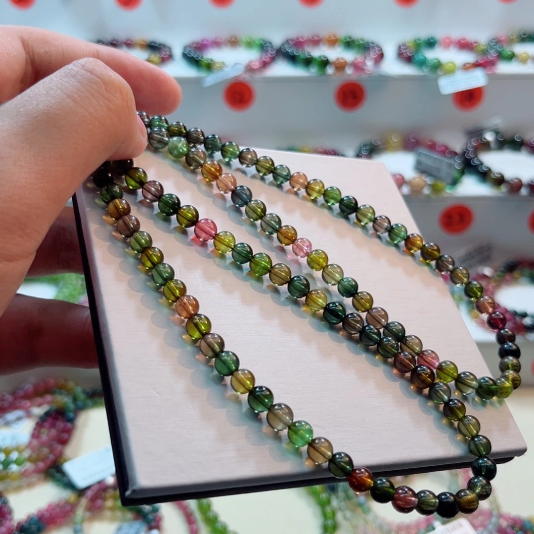 未镶嵌碧玺手链碧玺