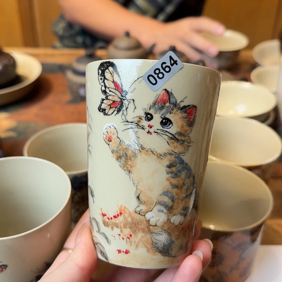 小***晴0844 建水紫陶杯云南建水紫陶手工杯
