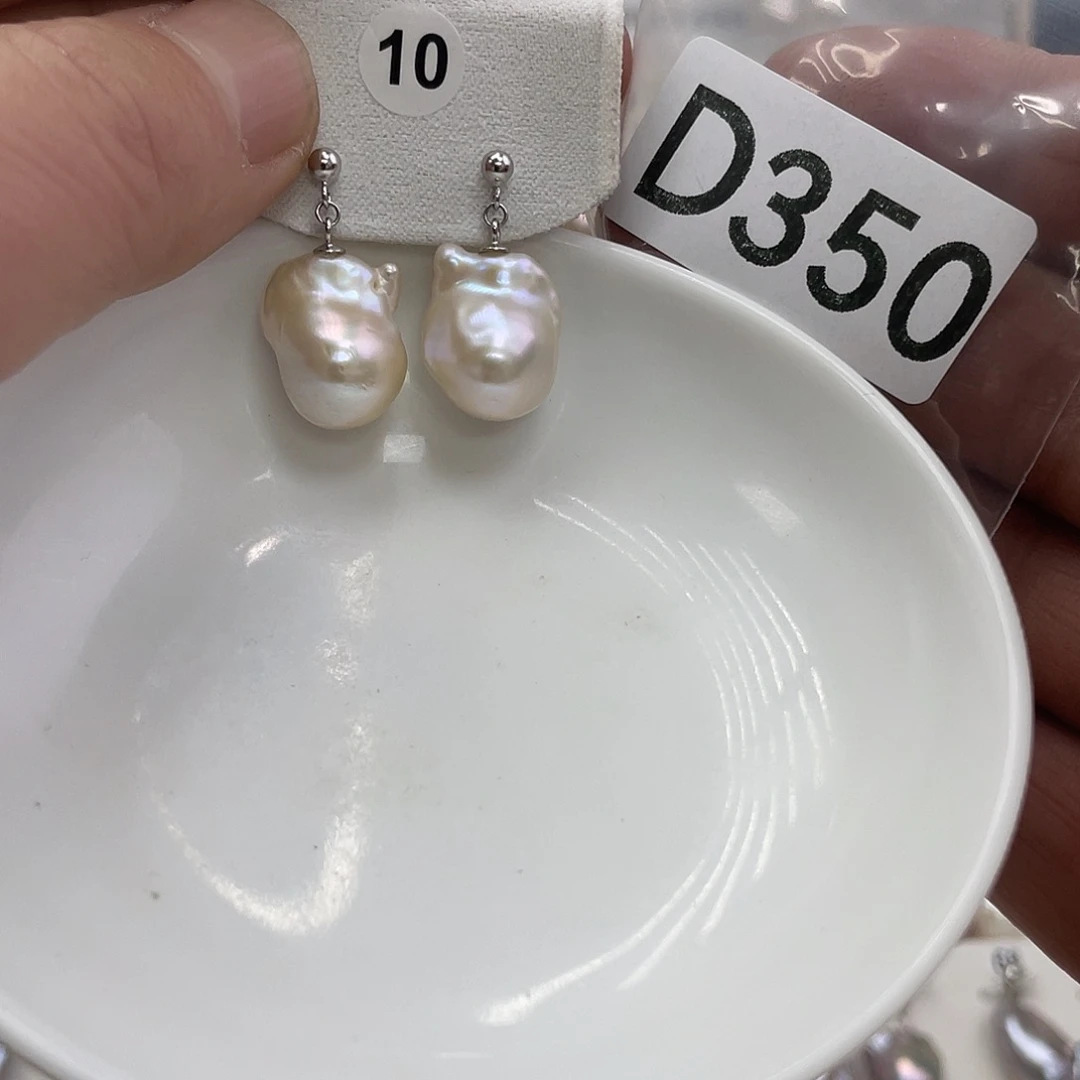 淡水珍珠颈饰银S925镶嵌泥*