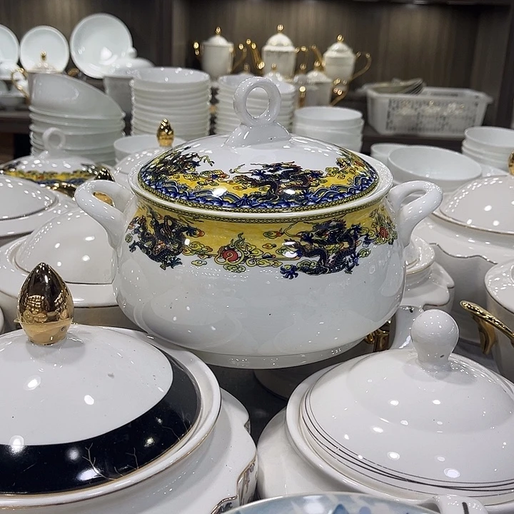 陶摆件大汤锅一个微瑕