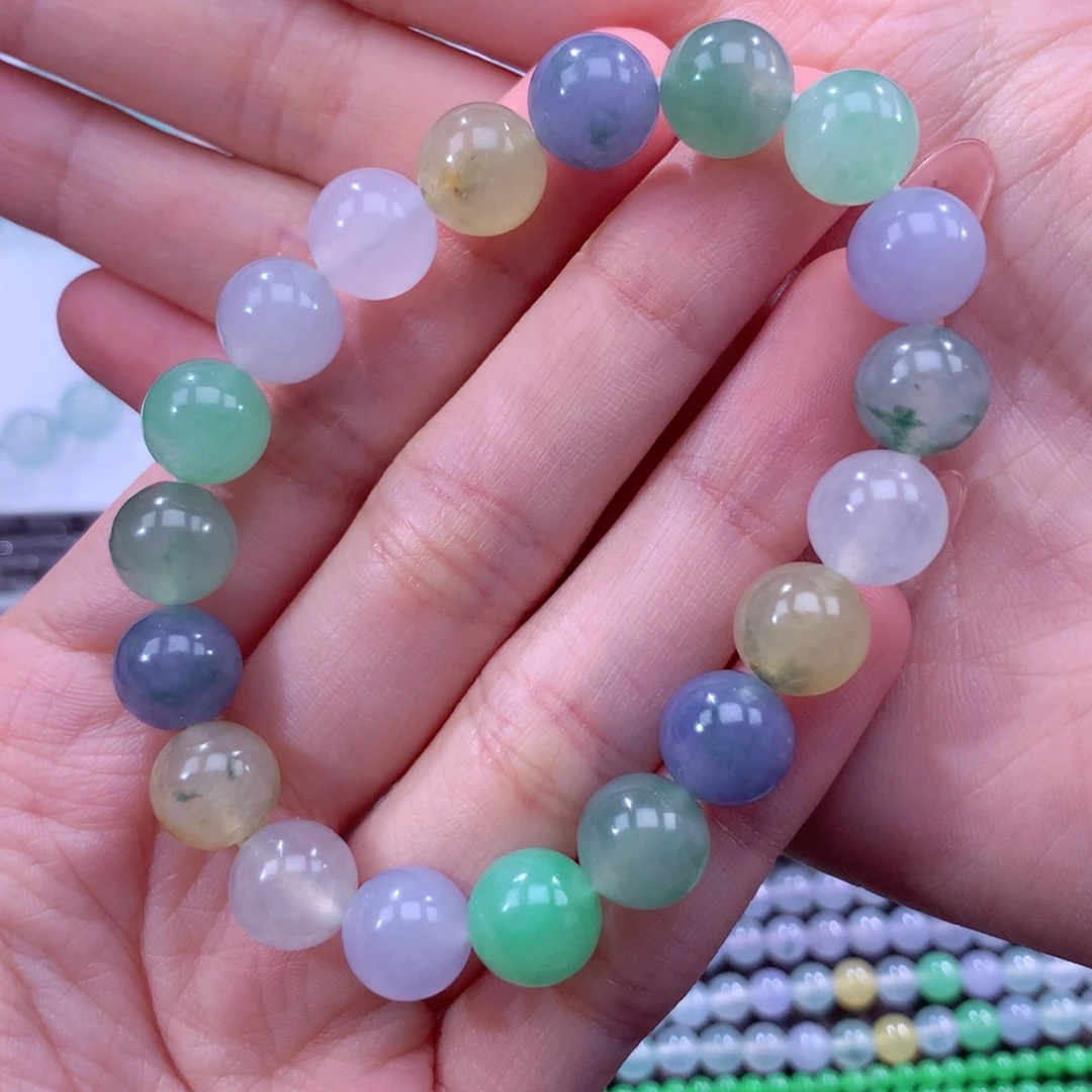 未镶嵌手链翡翠翡翠