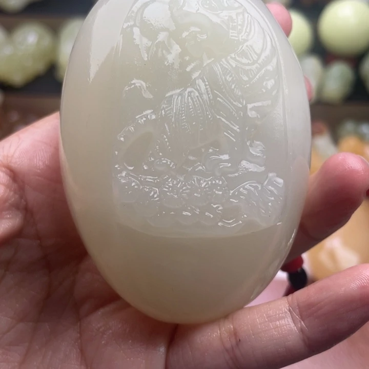 屌***贱石材天然古青石手把件