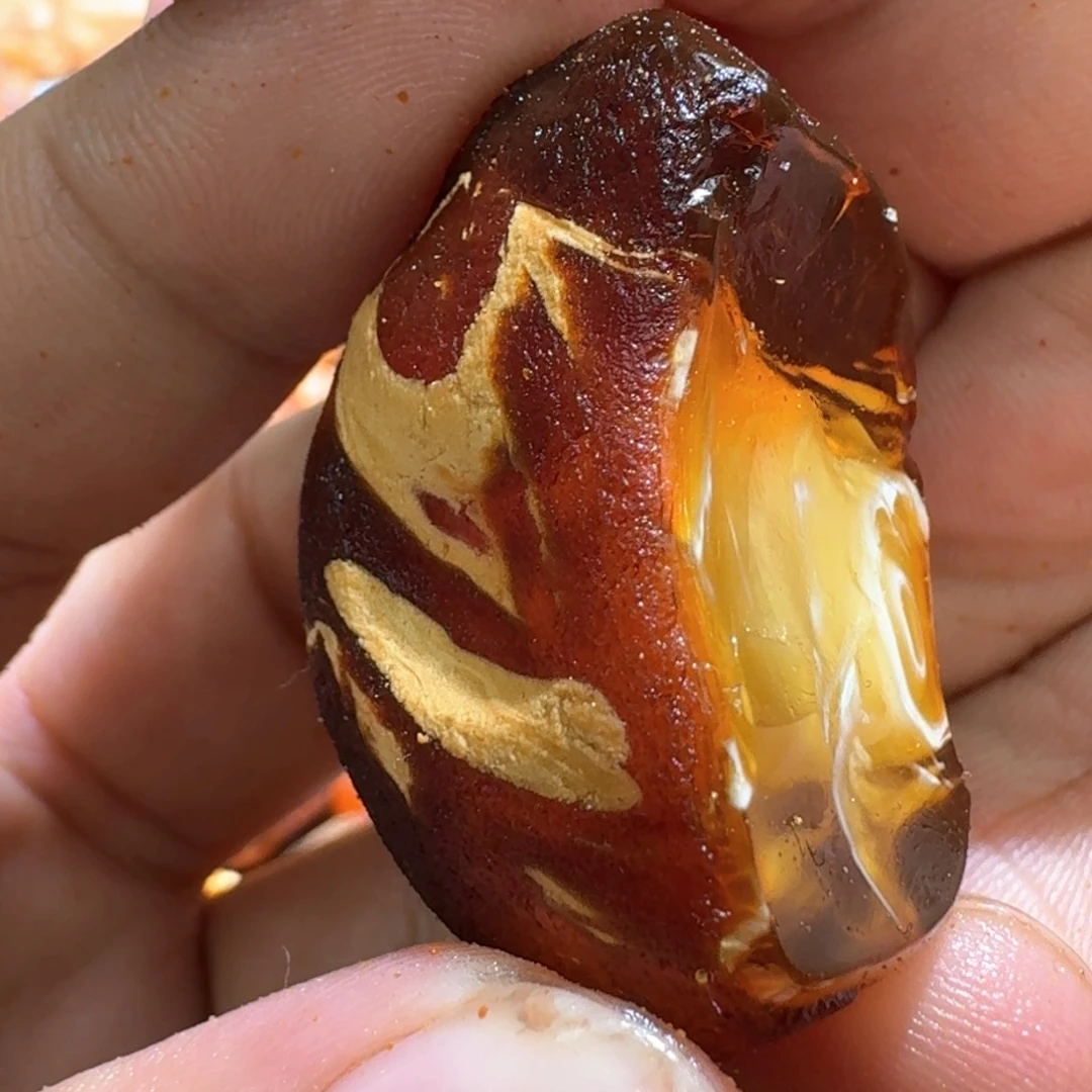 定制琥珀未镶嵌多*米专拍