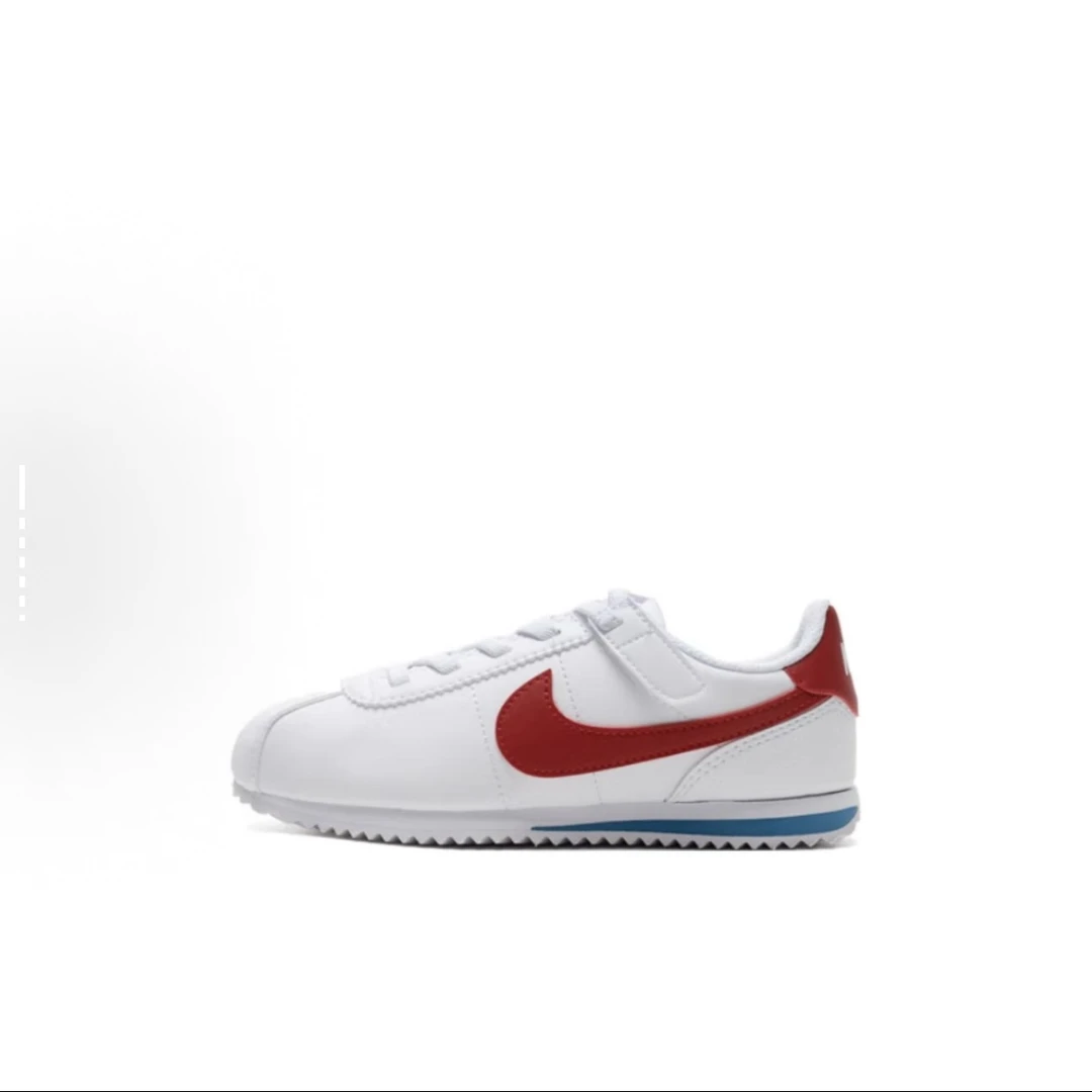NIKE/耐克儿童白红色Cortez系列休闲运动鞋白色DM0951115