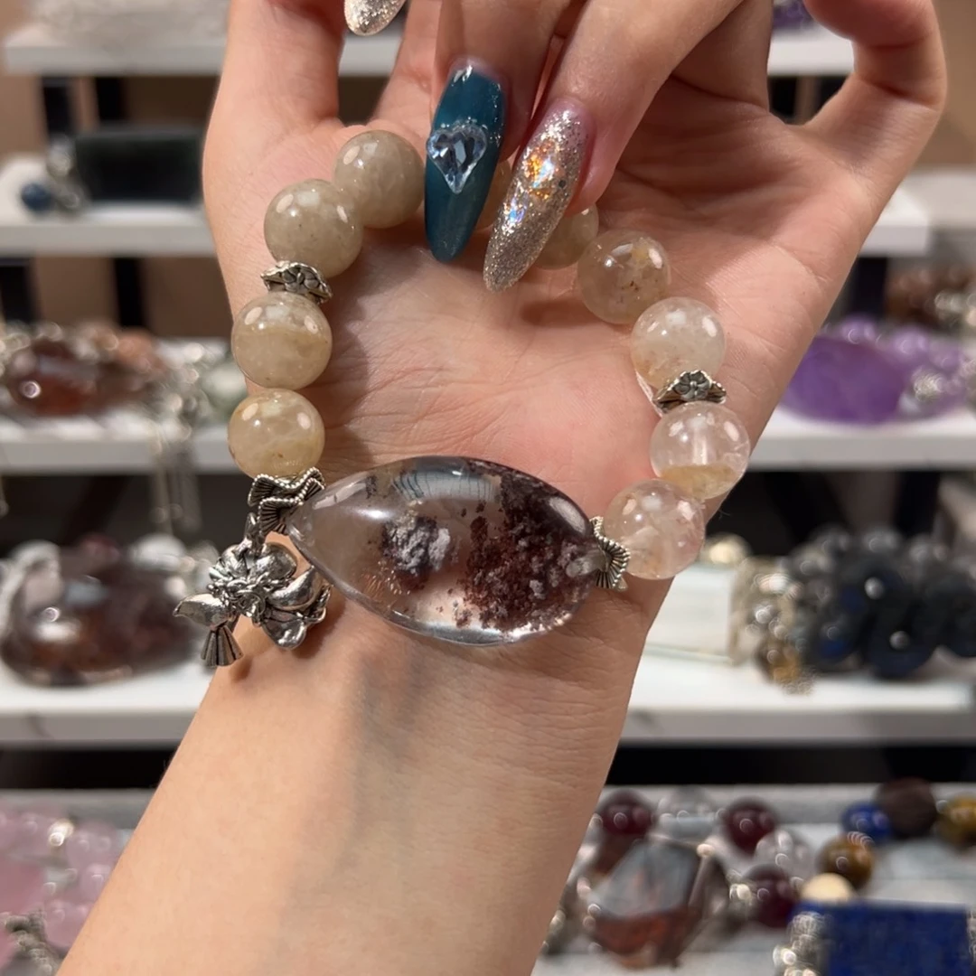 水晶手链合金J****贝手串