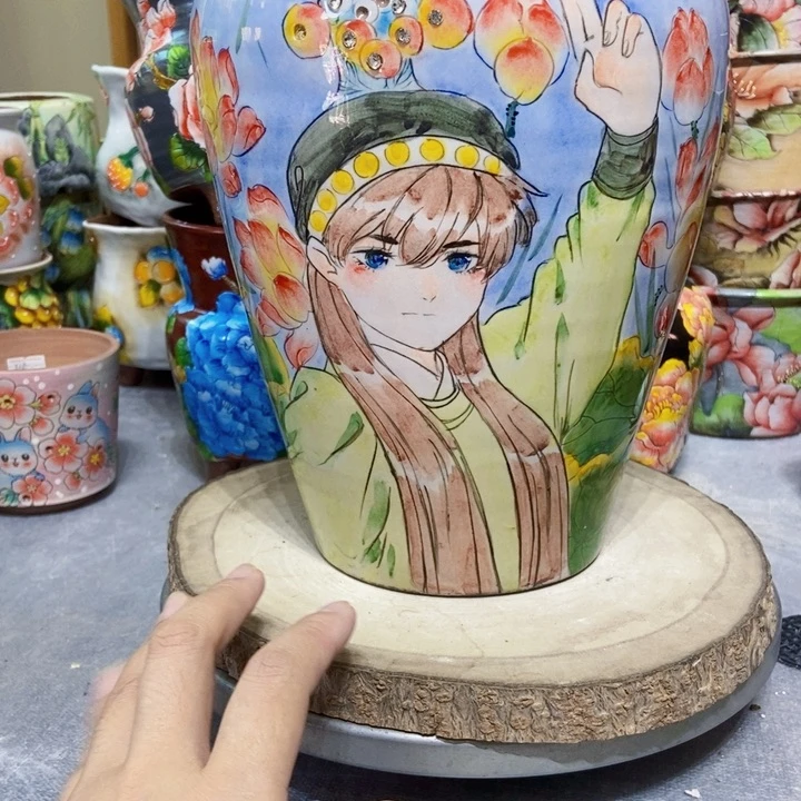 景德镇艺术手绘作品