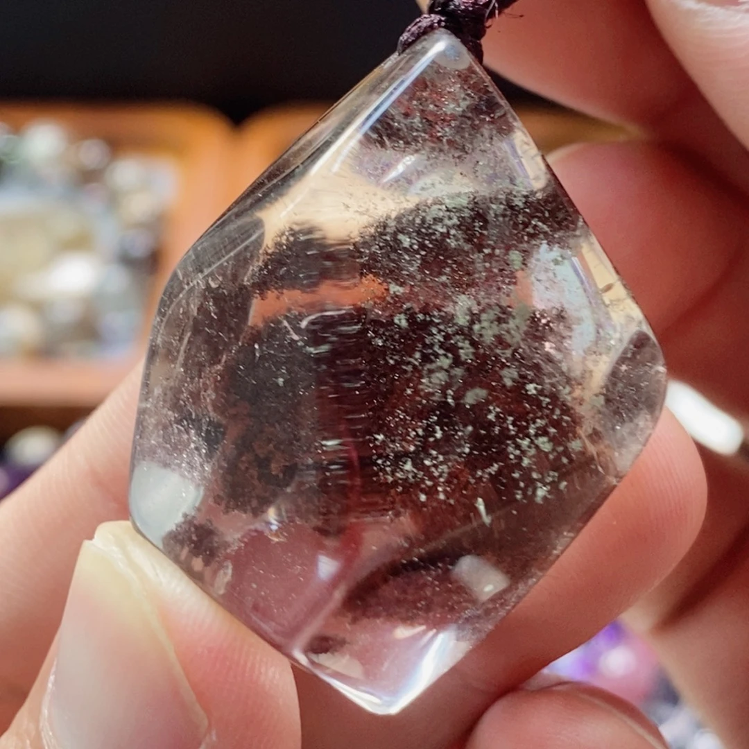 水晶未镶嵌吊坠(不含链)