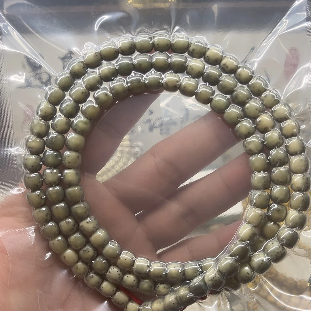 手串星月菩提卡8绿背河豚108