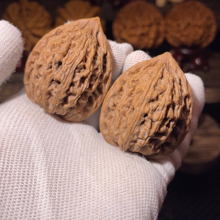 文玩核桃吊坠秦岭野生山魄系列新品2，35