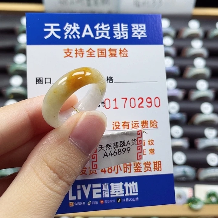 翡翠未镶嵌戒指18