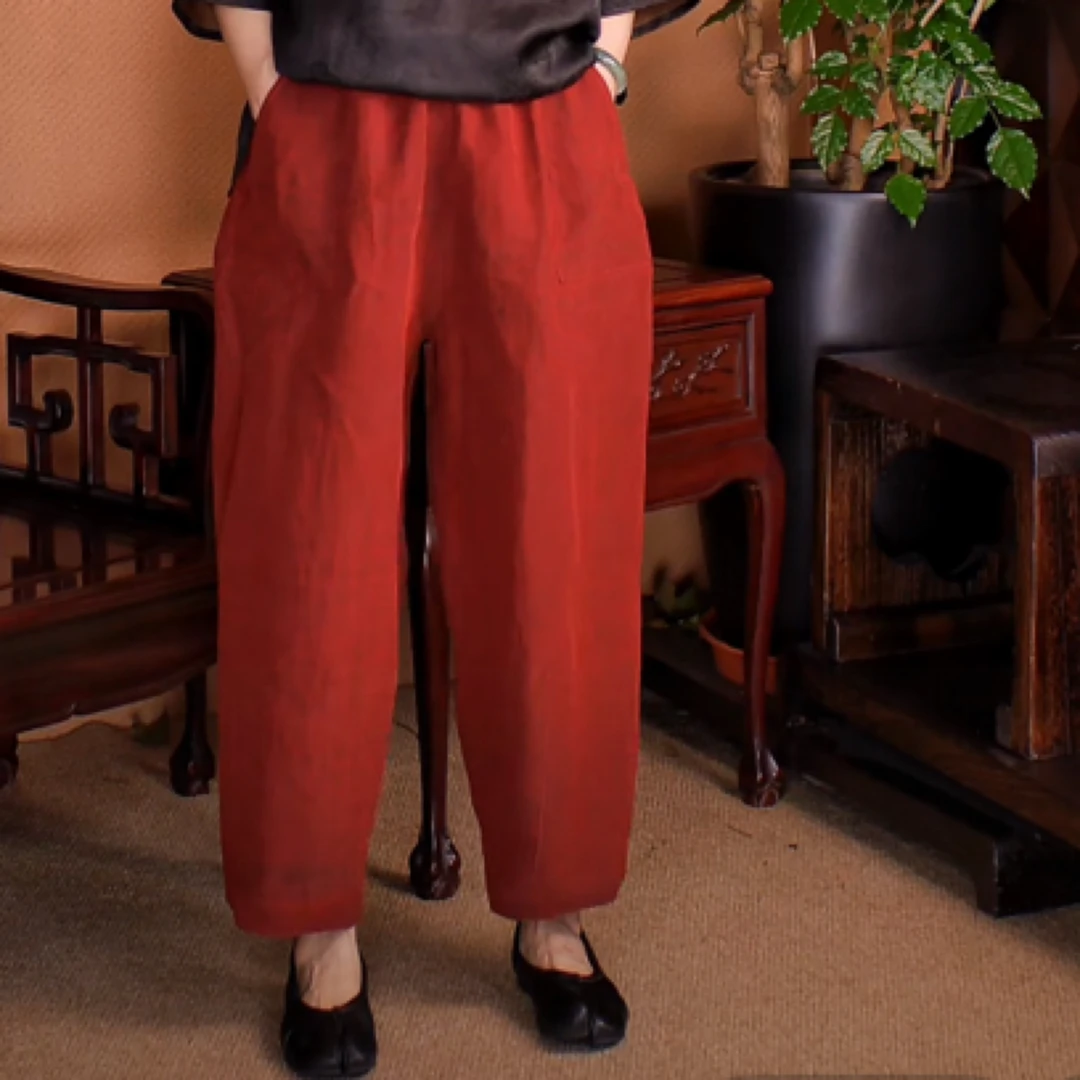 【惠妃】7026 稀缺老料红龟双面双穿女神裤