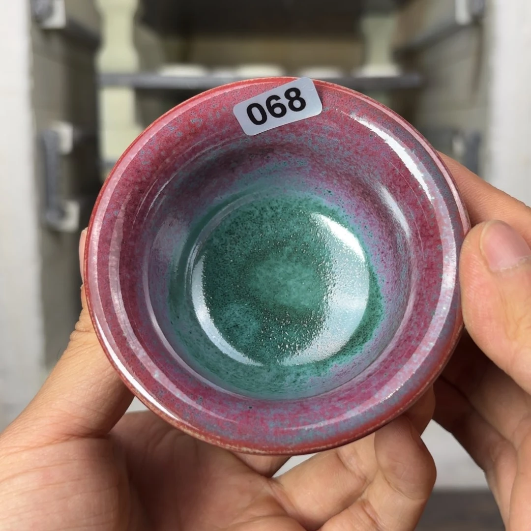 摆件钧瓷茶器手工窑变