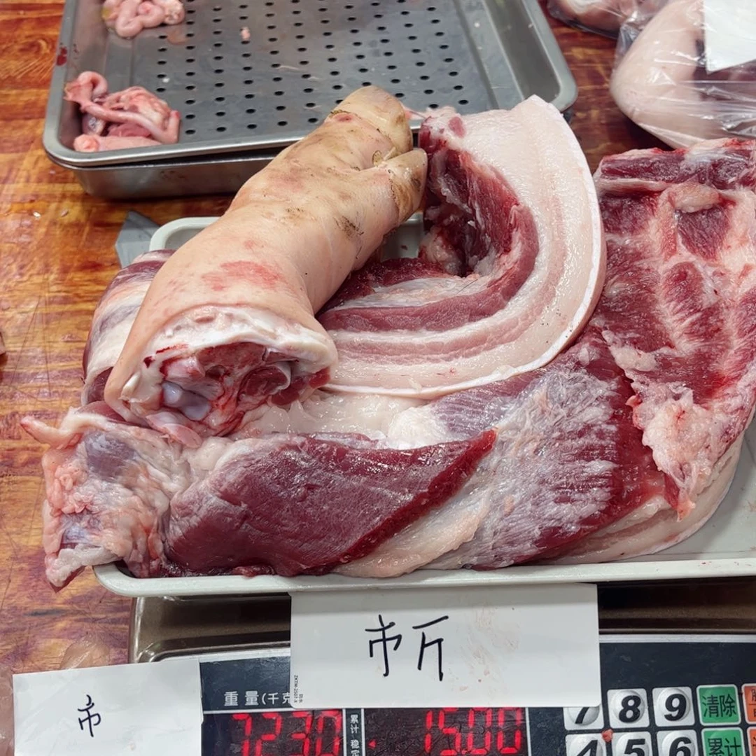 中国大陆60包装黑猪肉