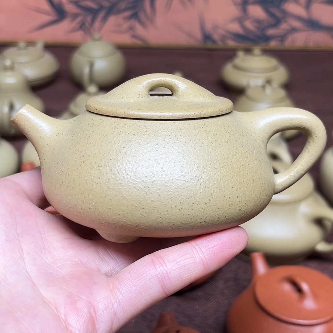 茶壶段泥本绿景舟石瓢150cc